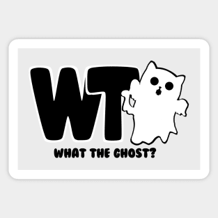 What The Ghost? Logo - Dark Sticker